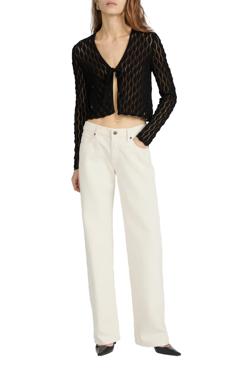 The Getaway Cardigan in Black