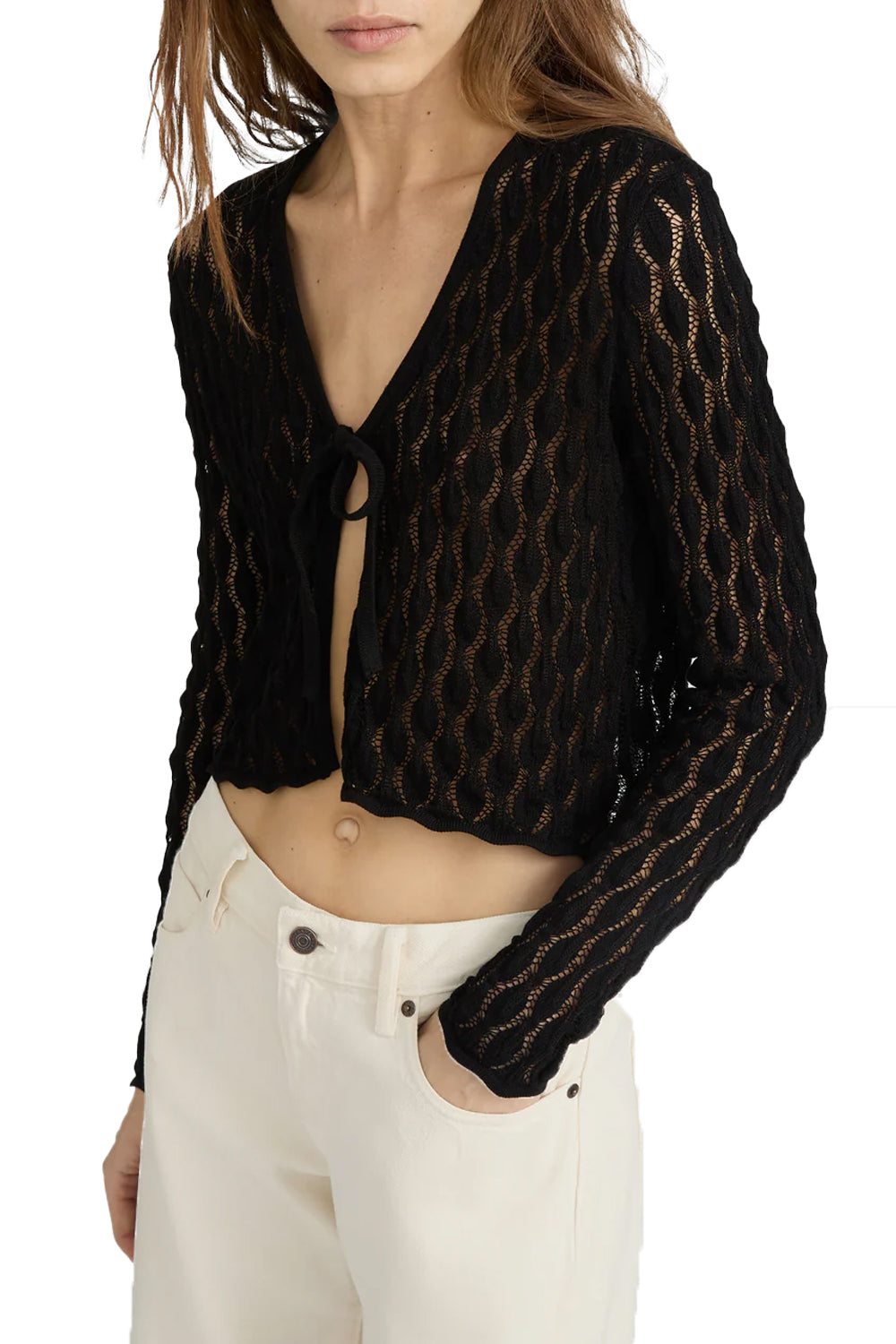 The Getaway Cardigan in Black