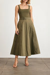 Carmen Dress in Fern