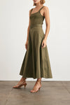 Carmen Dress in Fern