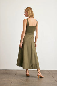 Carmen Dress in Fern