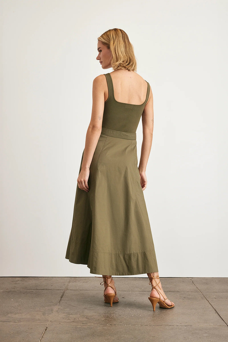 Carmen Dress in Fern