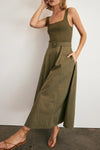 Carmen Dress in Fern