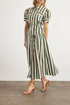 Carrington Dress in Fern Ivory