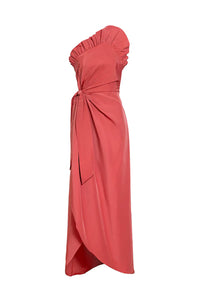 Charlotte Gown in Coral