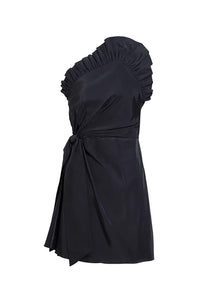 Mini Charlotte Dress in Noir
