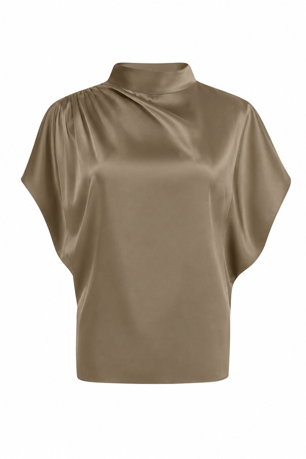 Wish You Would in Washed Silk Charmeuse Kelp