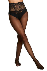 Sexy Sheer Tights in Black