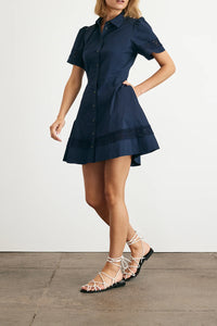 Corinne Dress in Midnight