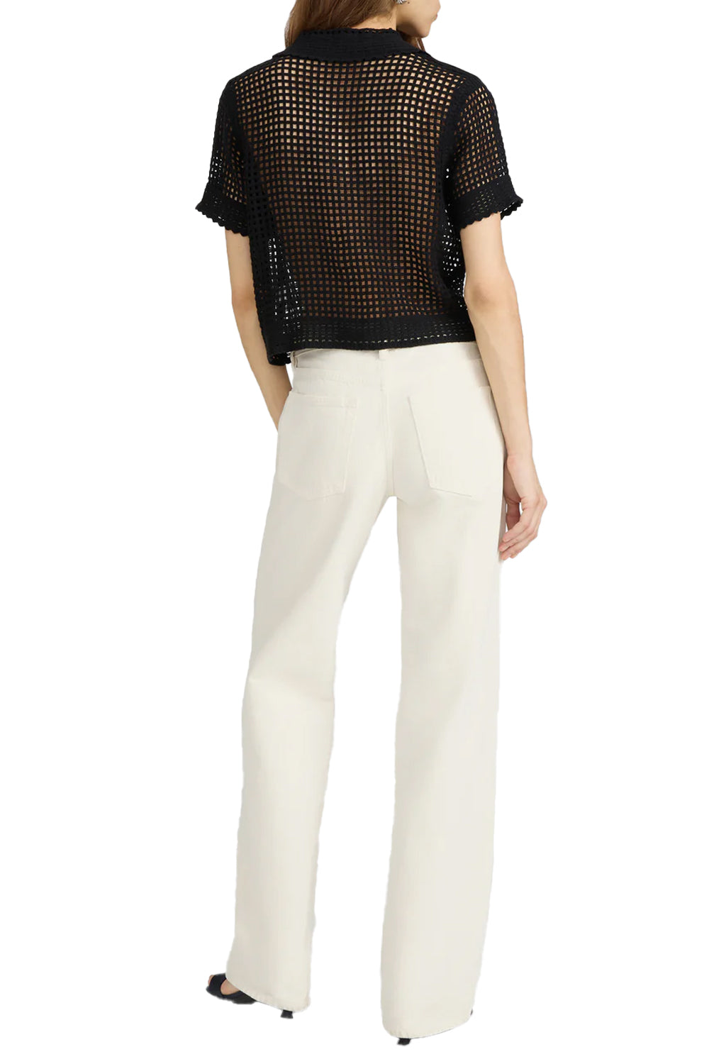 The Crochet Top in Black