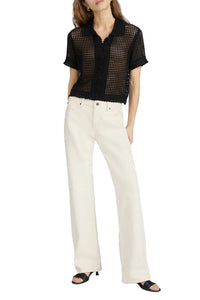 The Crochet Top in Black