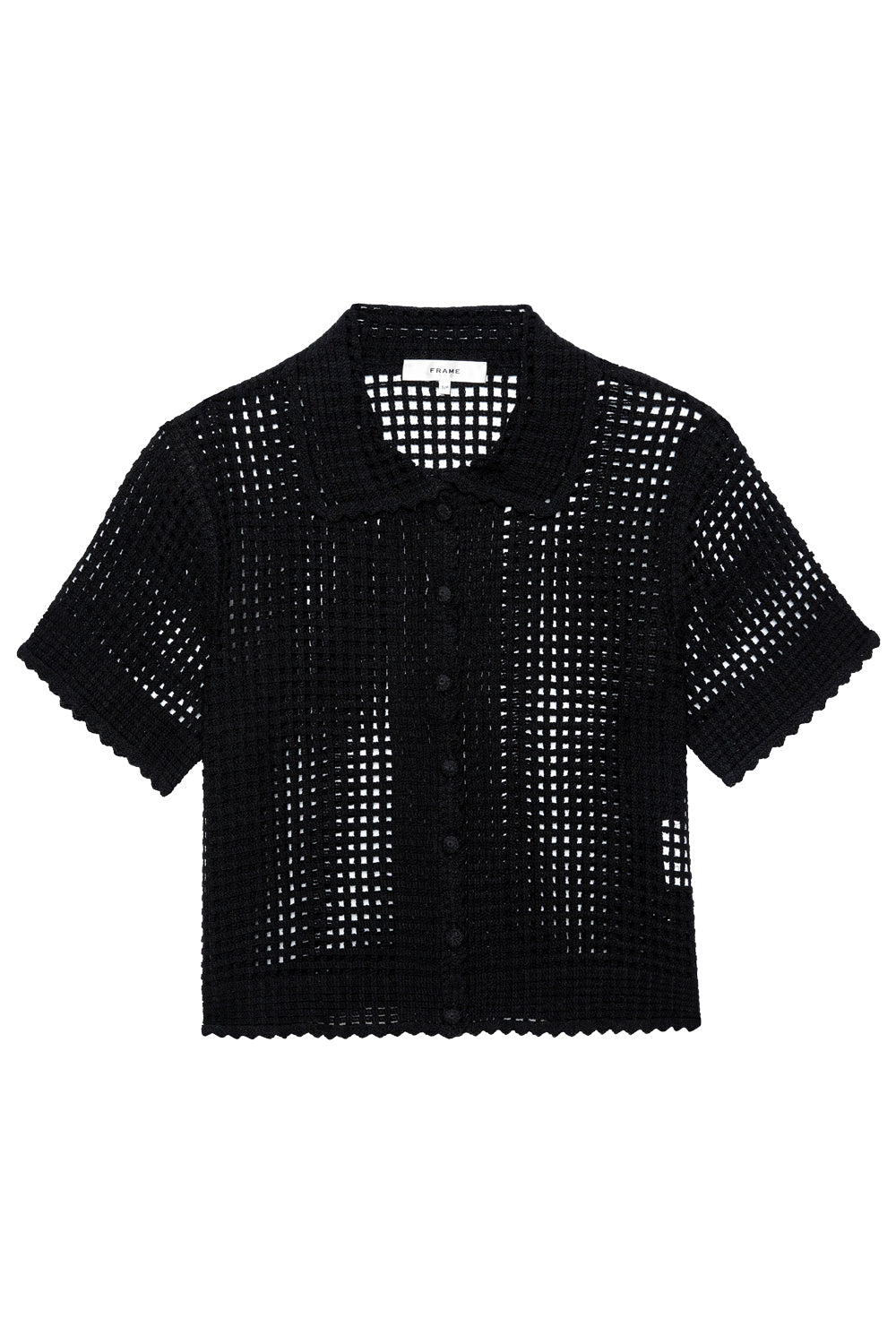 The Crochet Top in Black