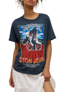 Elton John Hollywood Boots Boyfriend Tee