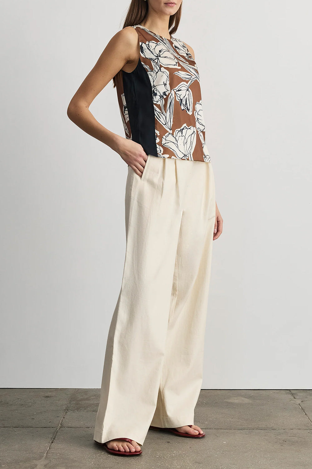 Dell Top in Acorn Multi