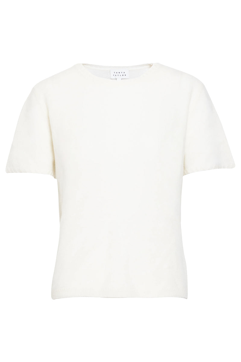 Dailey Cashmere Top in Cream