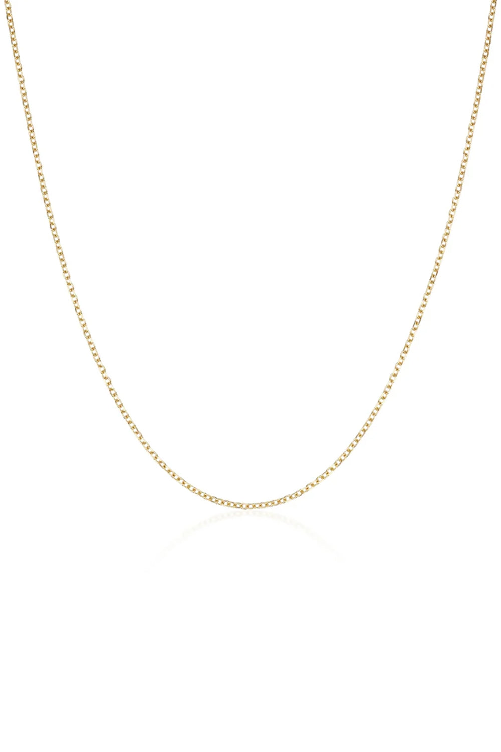 Diamond Cut Cable Chain 18"