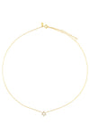 Diamond Star Of David Necklace in 14k Yellow Gold