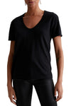 Aspen U Tee in True Black