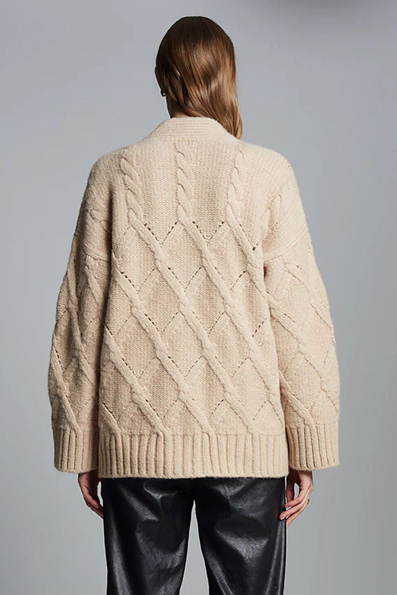 Kayln Cardi in Pale Camel