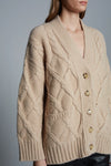 Kayln Cardi in Pale Camel