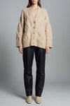 Kayln Cardi in Pale Camel