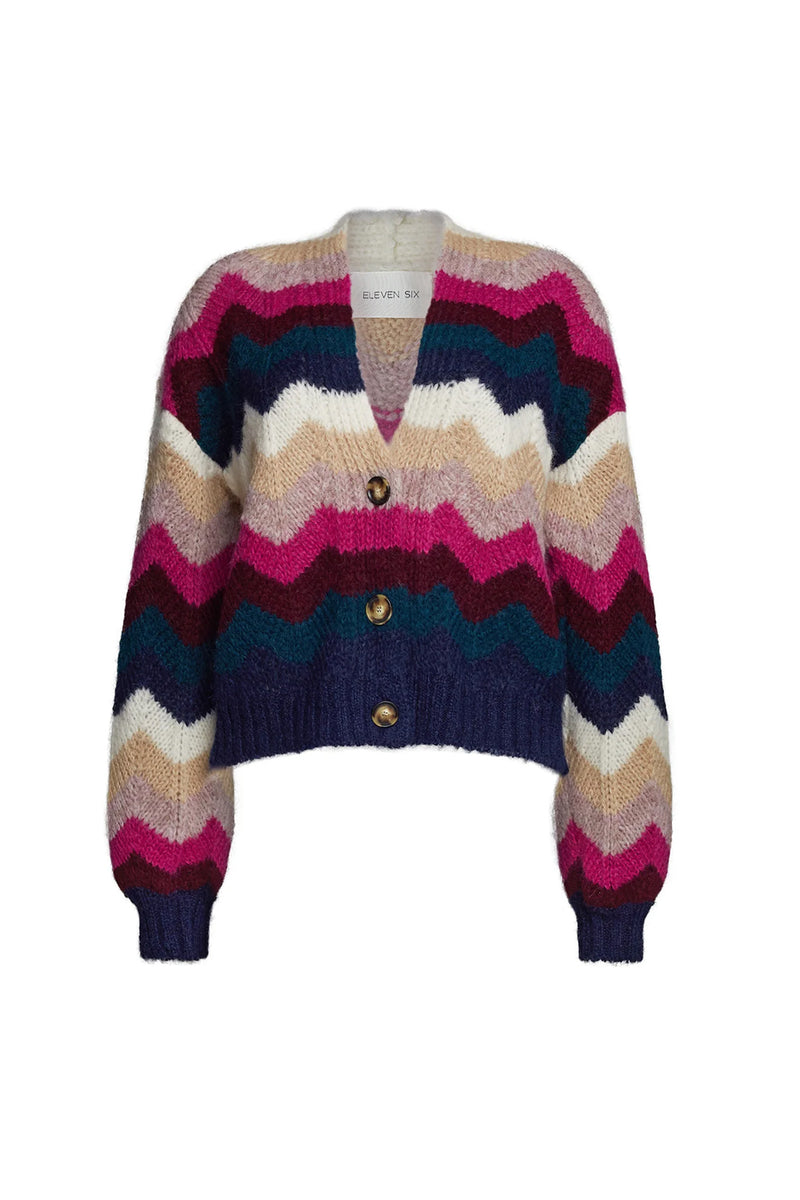 Aurora Cardi in Multi