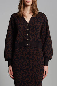 Rumi Cardi in Black Espresso