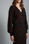 Rumi Cardi in Black Espresso