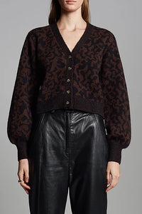 Rumi Cardi in Black Espresso