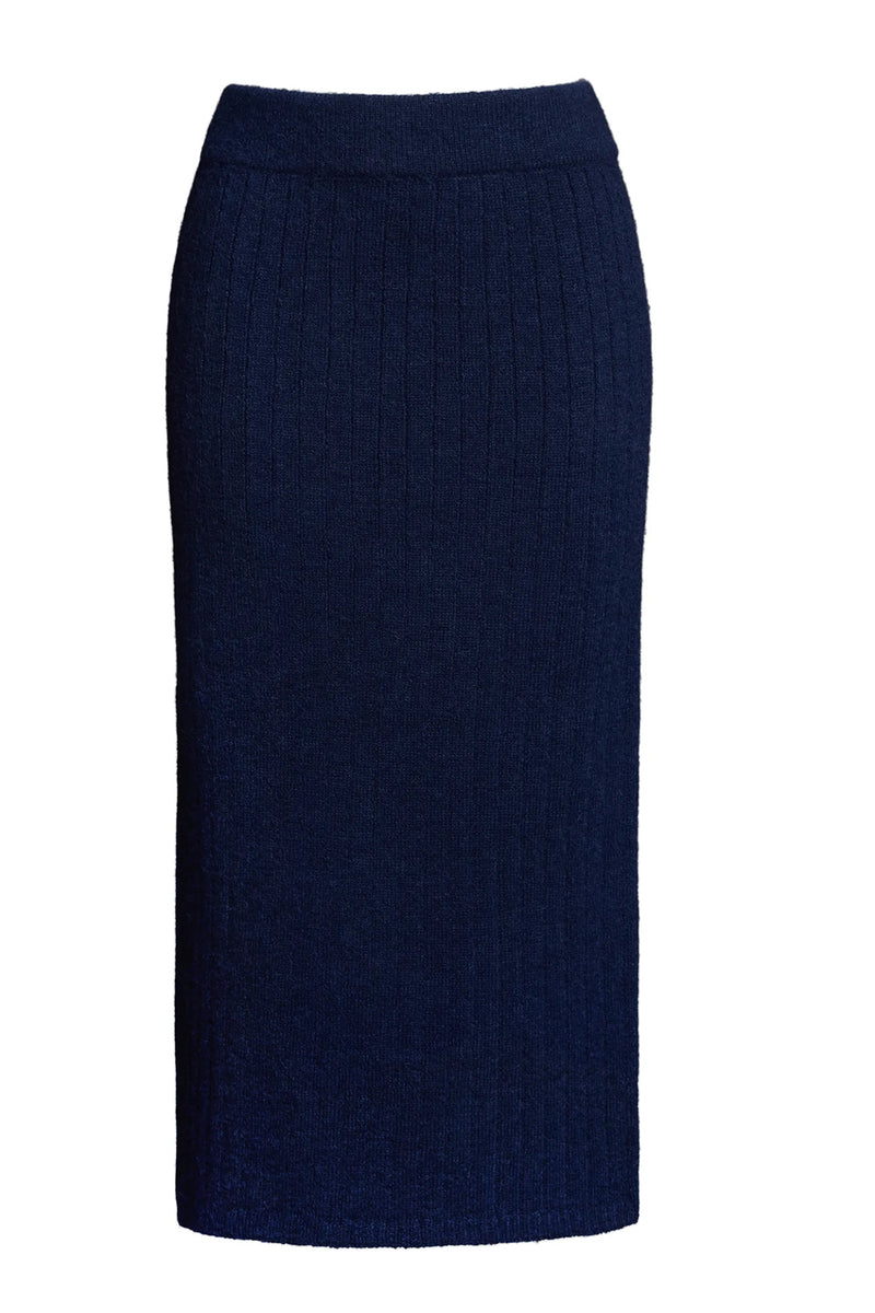 Pia Tube Skirt in Navy