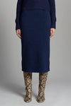 Pia Tube Skirt in Navy