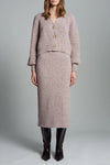 Camila Sweater in Pink Melange