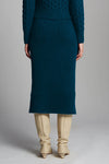 Pia Tube Skirt in Regal Green