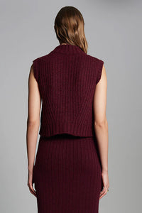 Ada Tank in Merlot