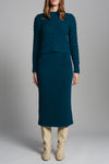 Amara Sweater in Regal Green