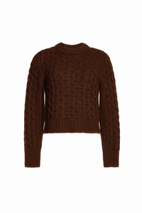 Amara Sweater in Espresso