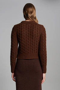 Amara Sweater in Espresso