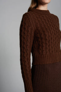 Amara Sweater in Espresso