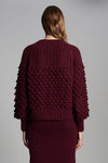 Sage Cardi in Merlot