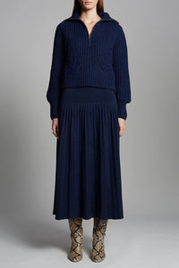 Terra Sweater in Navy