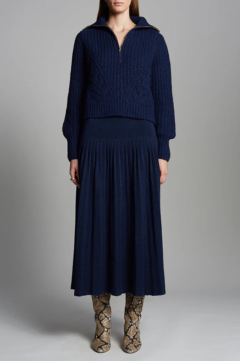 Terra Sweater in Navy