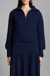Terra Sweater in Navy