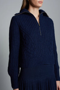 Terra Sweater in Navy