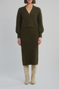 Sara Cardi in Dark Olive