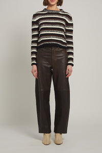 Ava Multistripe Sweater in Multi Stripe