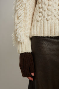 Mae Handwarmer in Cocoa