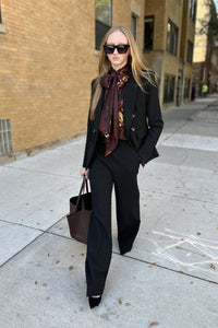 Miller Dickey Jacket in Black