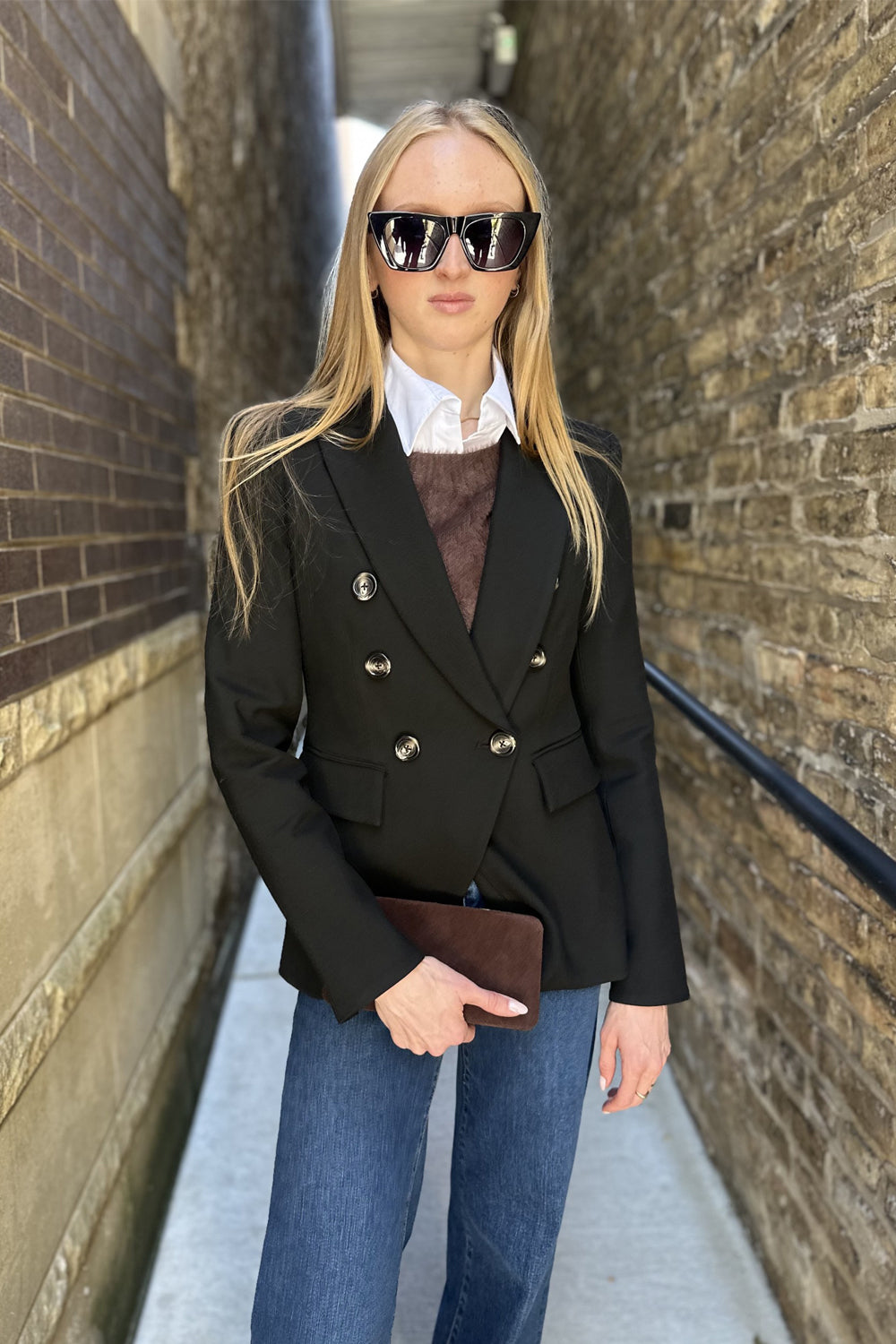 Miller Dickey Jacket in Black