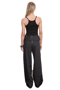 Cotton Rib Cami in Black