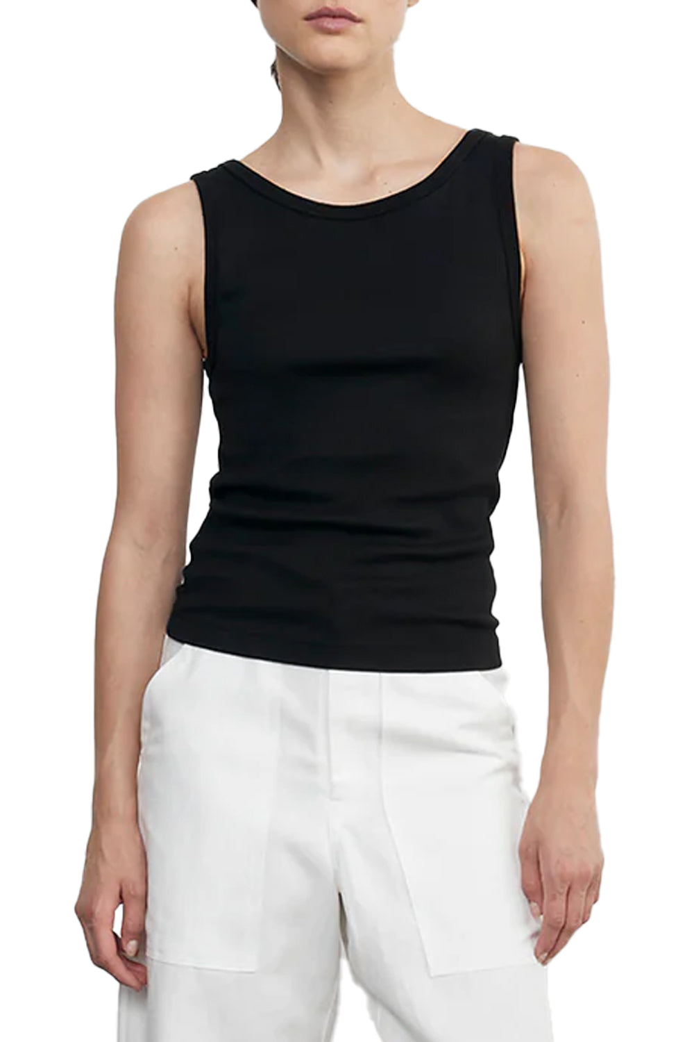 Supima Knit Easy Tank in Black – Krista K Boutique